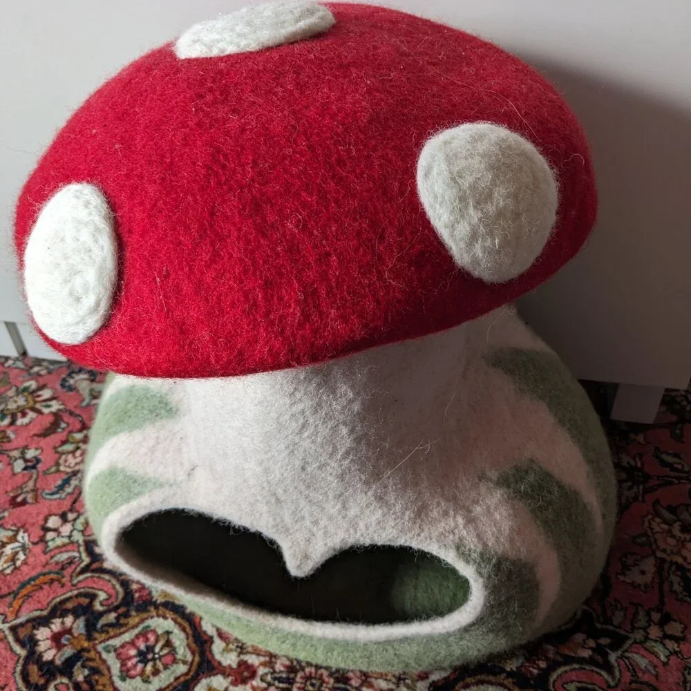 Whimsical Felt Pet Bed